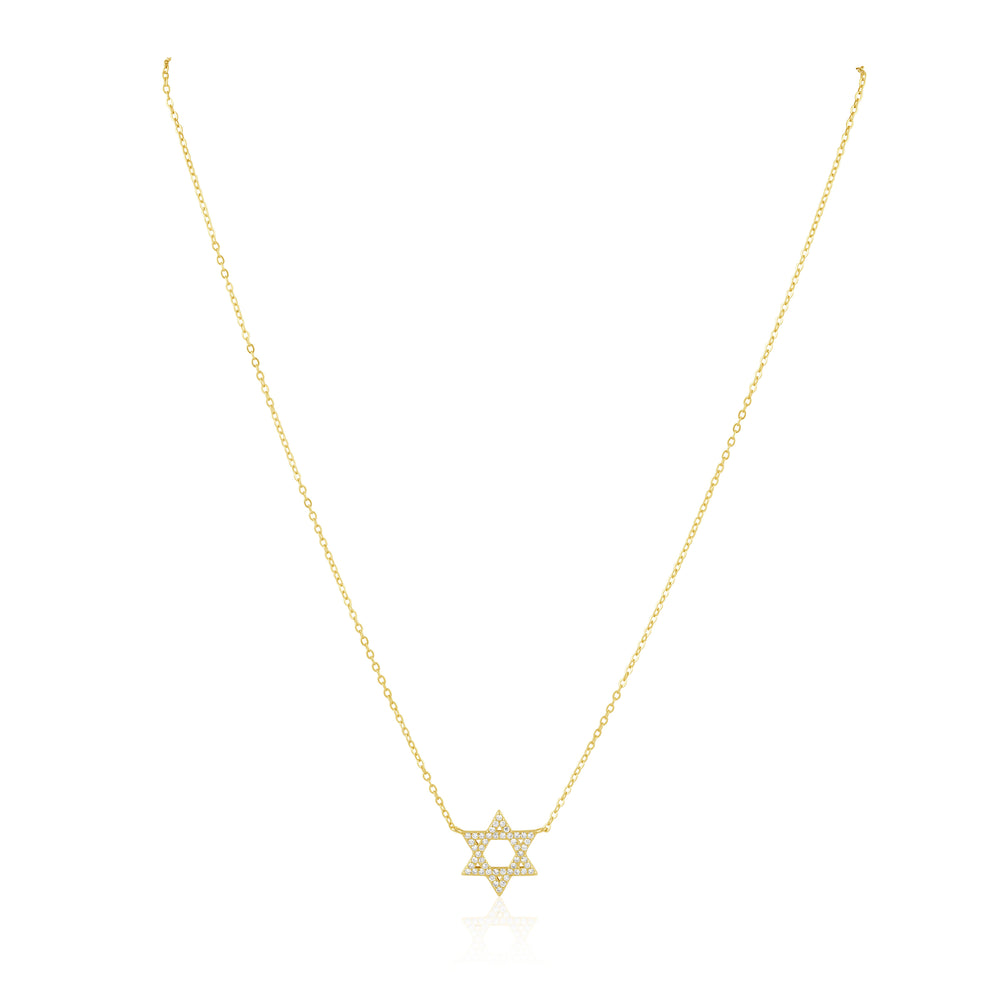 Classic Star of David Necklace from KADOU Boutique