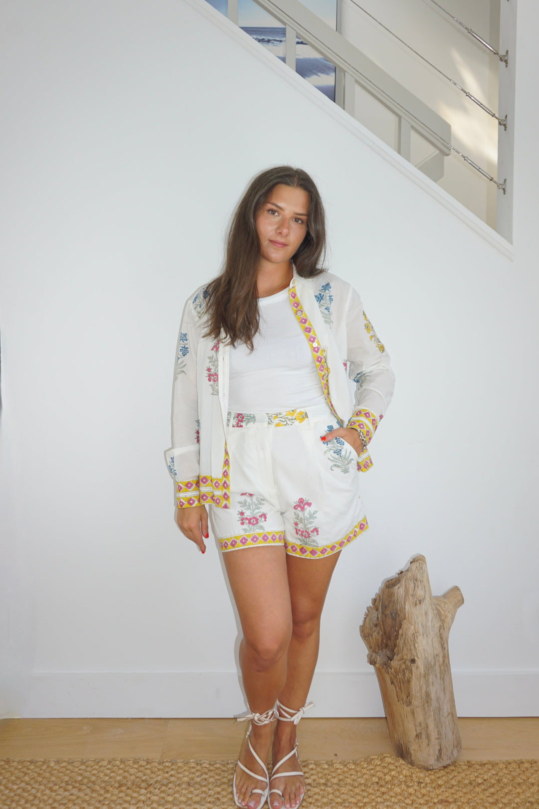 Stella Short in Mixed Print Floral