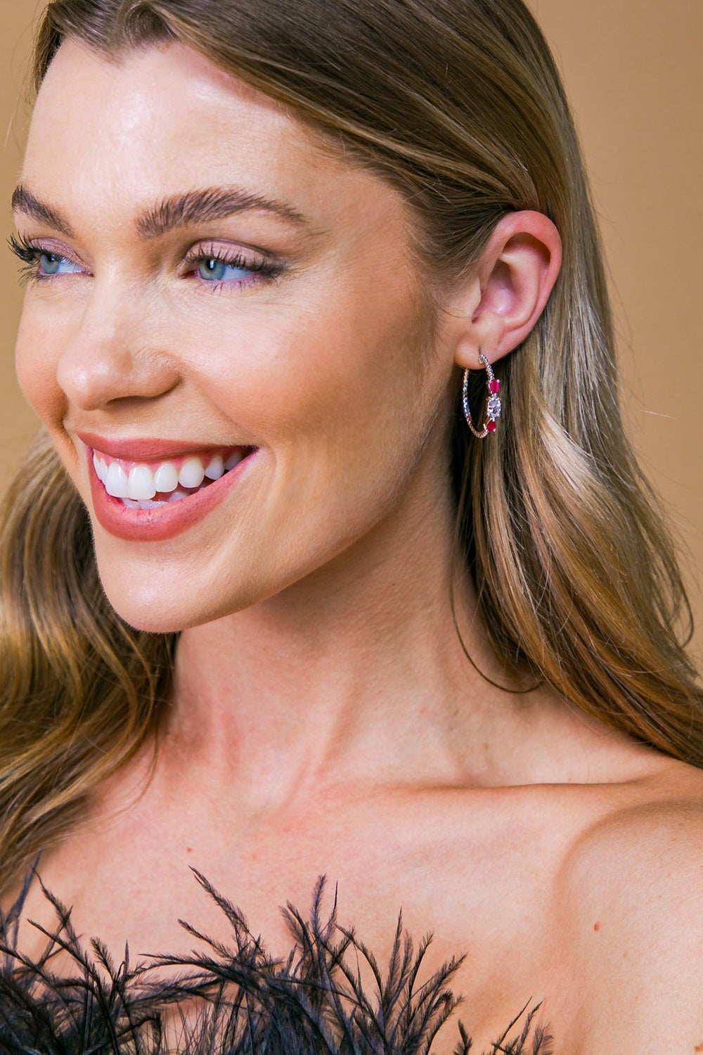 Sterling Tribal Earrings from KADOU Boutique