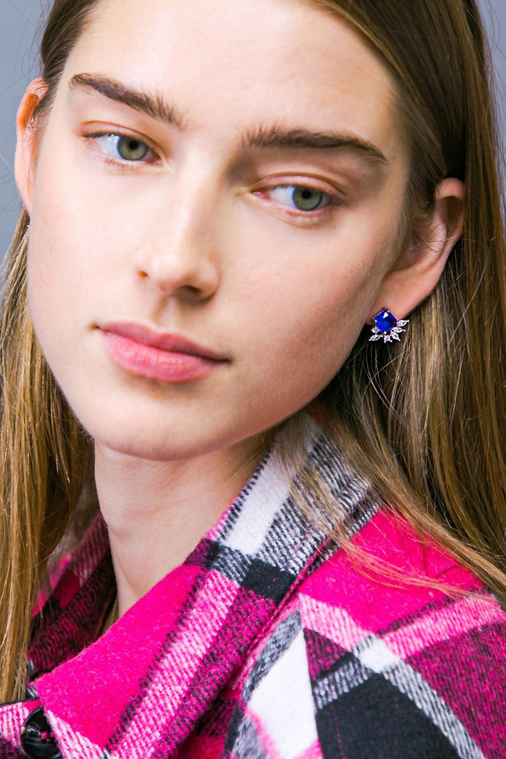 Avon Royal Blue Earrings from KADOU Boutique