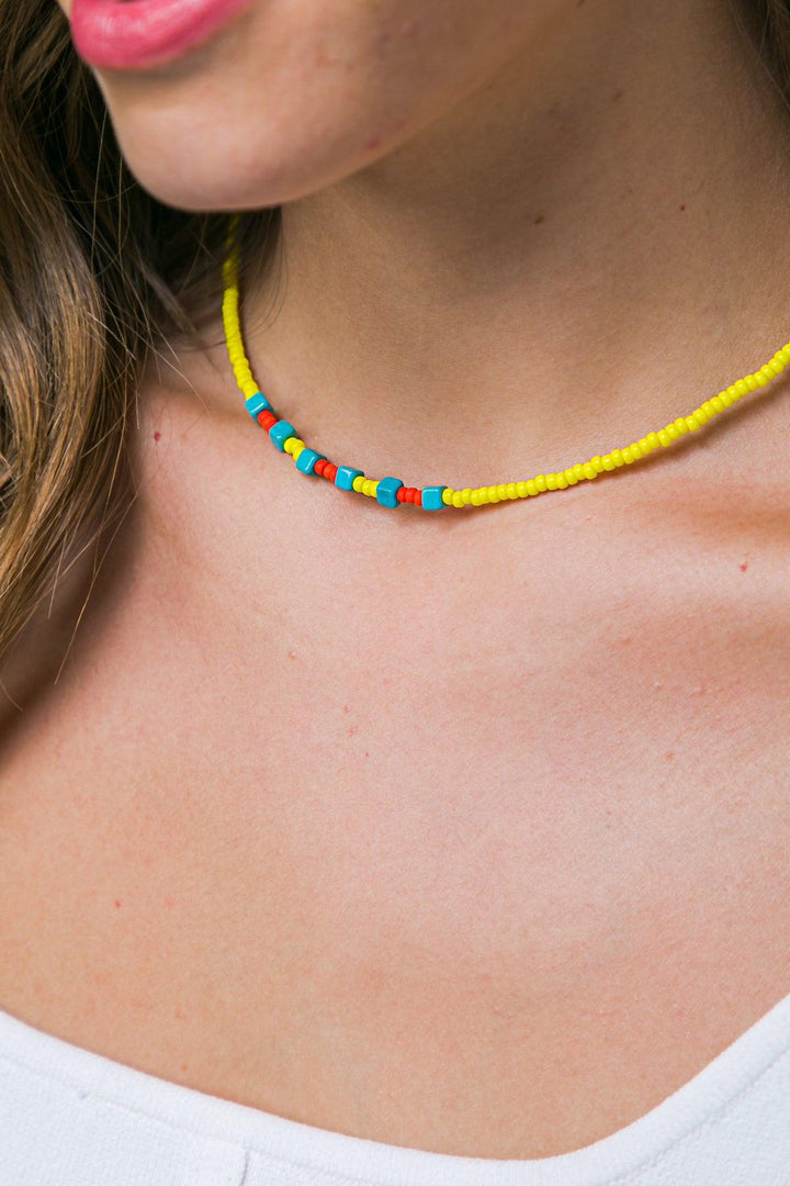 ZOLA VEADED NECKLACE