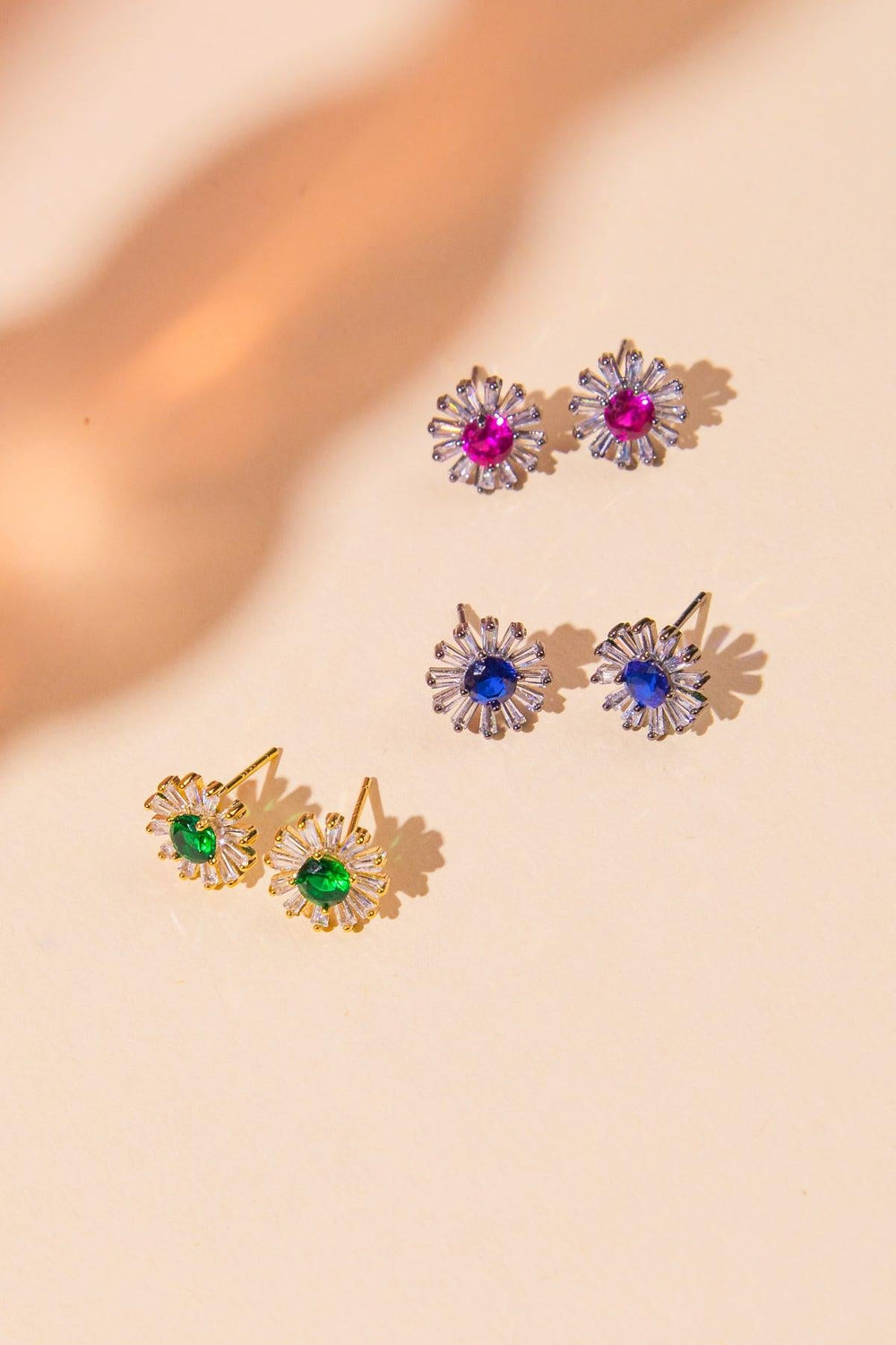 Vintage Sunflower Earrings from KADOU Boutique
