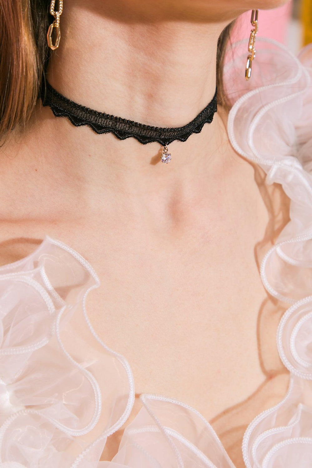 Pretty in Love Choker from KADOU Boutique