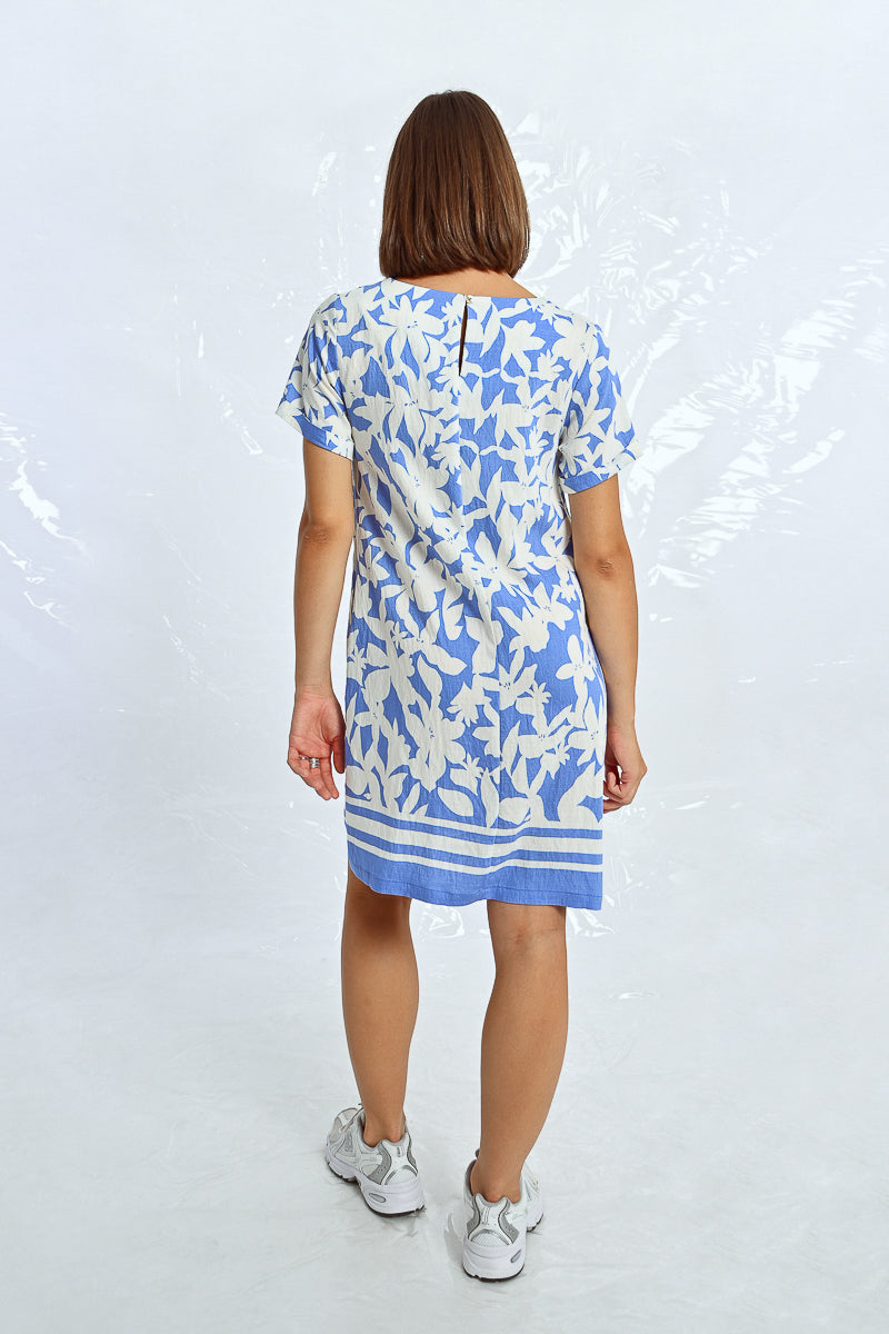 Floral Short Sleeve Dress