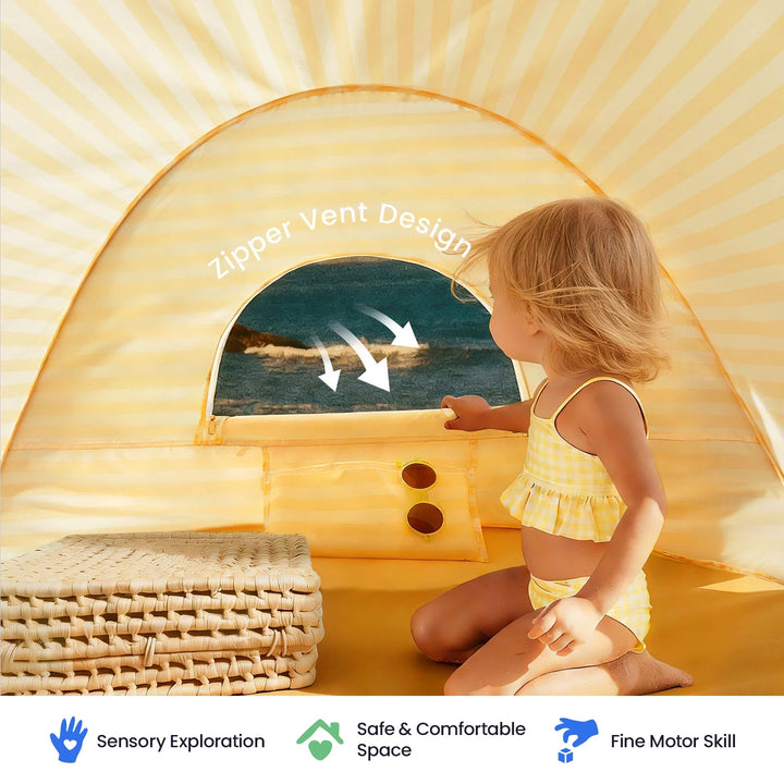 Tiny Land® One-Stop Beach Toy &amp; Tent Set