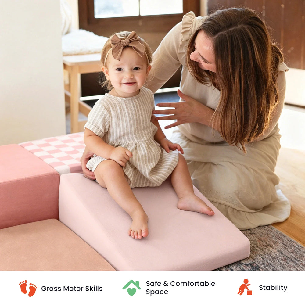 Tiny Land® Playnest Climbing Blocks - Violet from KADOU Boutique
