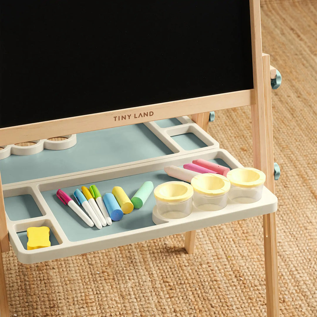 Tiny Land® Pink Magnitales Easel &amp; Paper Roll Set