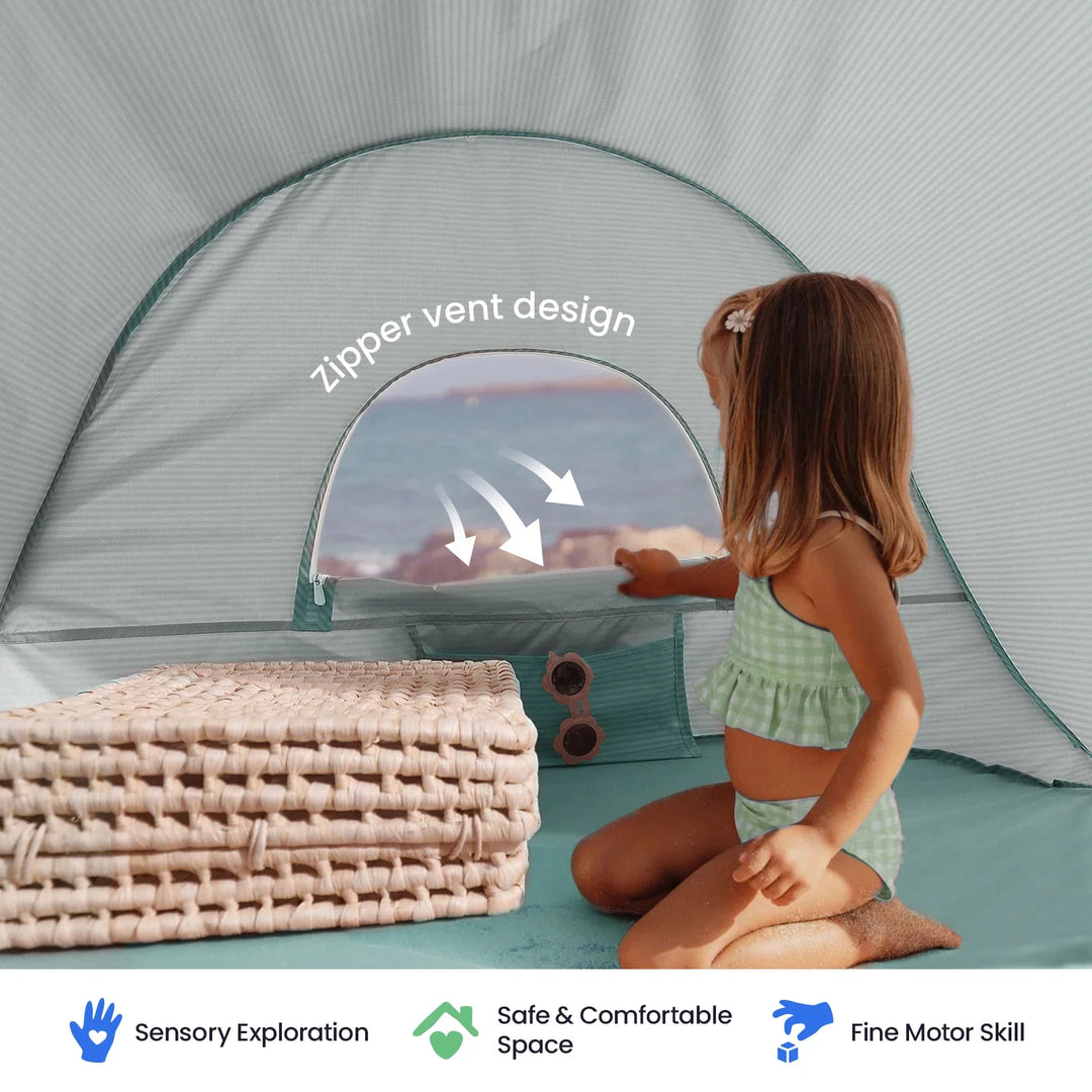 Tiny Land® One-Stop Beach Toy &amp; Tent Set