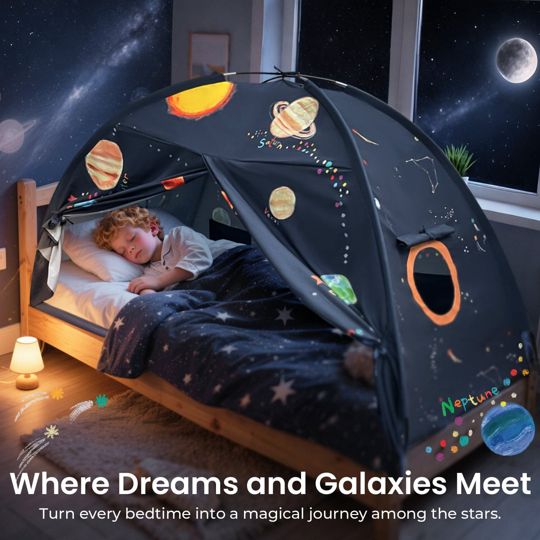 Tiny Land® Versatile Kids Bed Tent &amp; Play Tent from KADOU Boutique