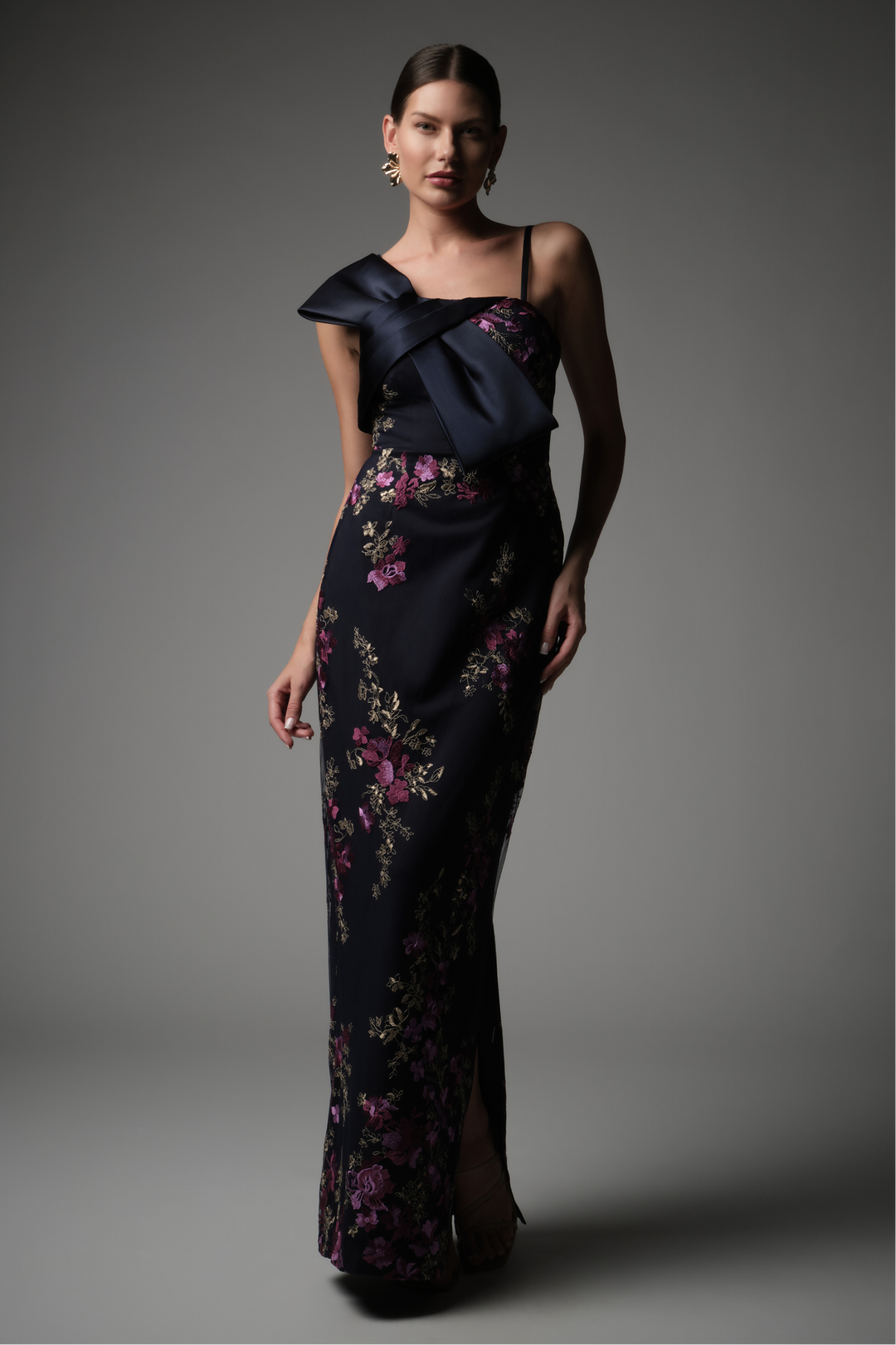 Piper Bow Detail Gown from KADOU Boutique