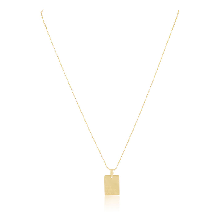 The World Is Yours Necklace