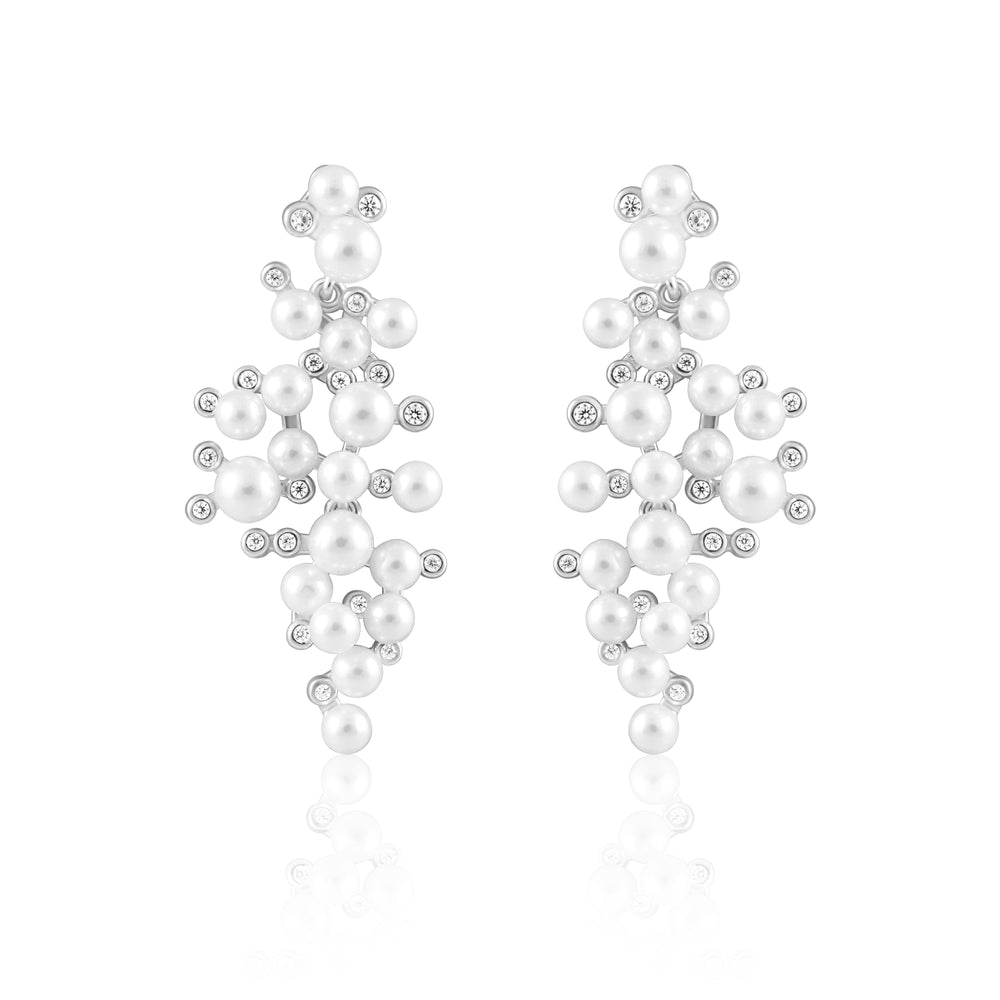 Tiffany Pearl Statement Earring from KADOU Boutique