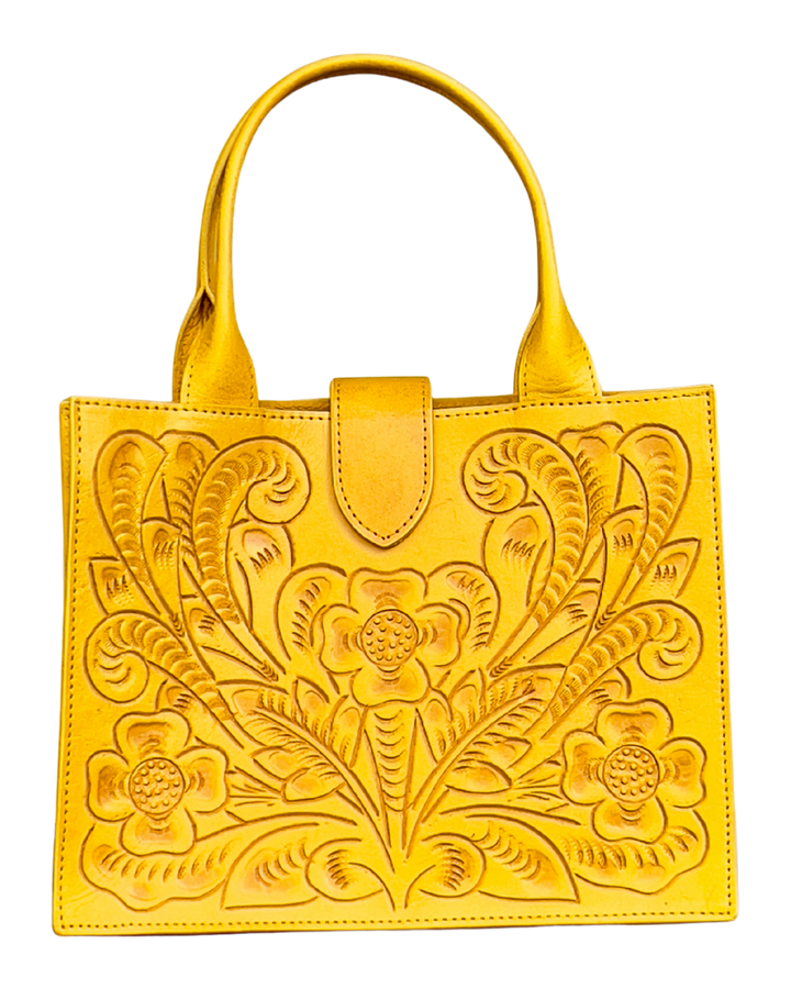 The Mini Tote | Artisan Leather Mini Tote Bag from KADOU Boutique