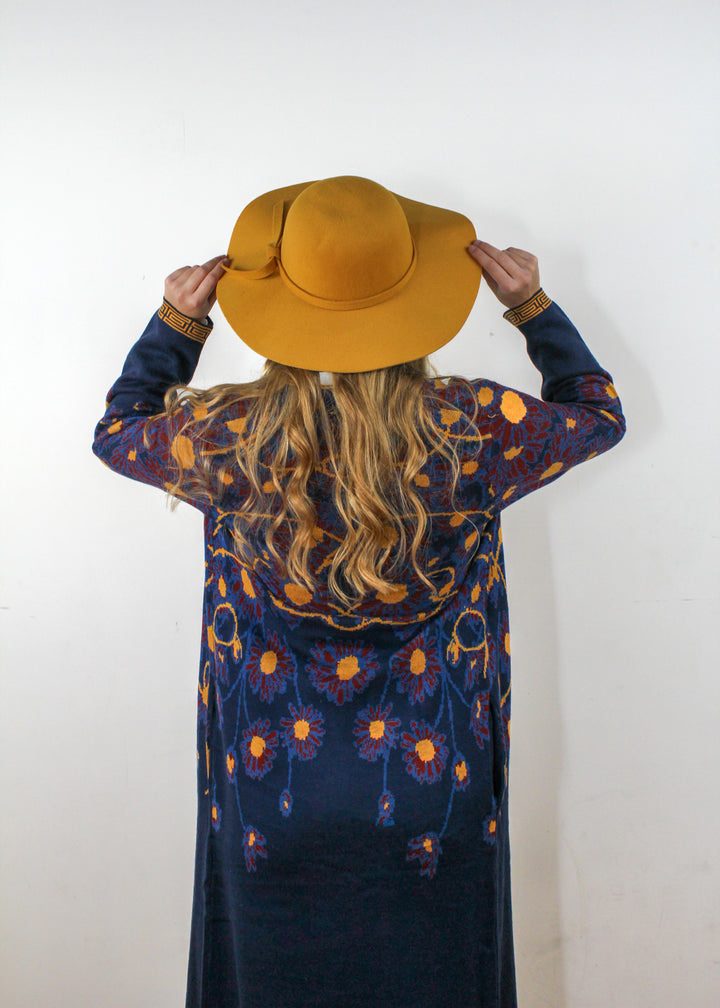 Multi Color Long Cardigan