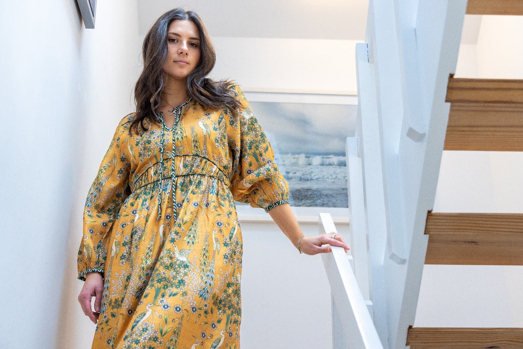 Vera Maxi Dress - Saffron Heron