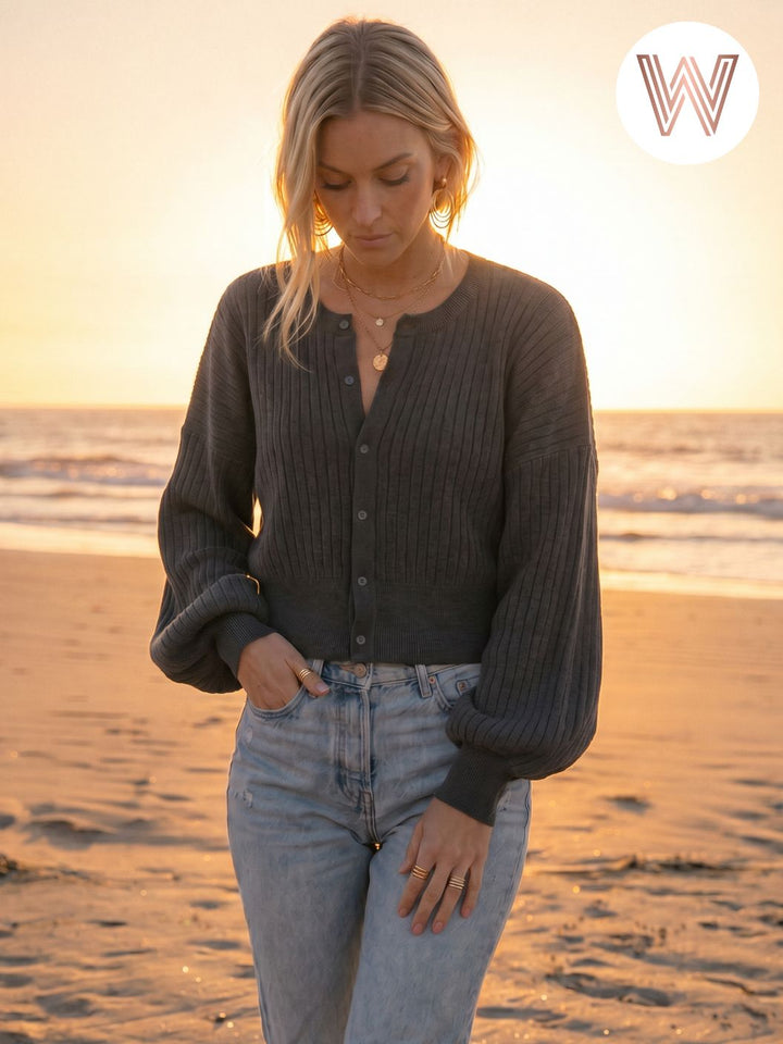 Sara Cardi - Charcoal from KADOU Boutique