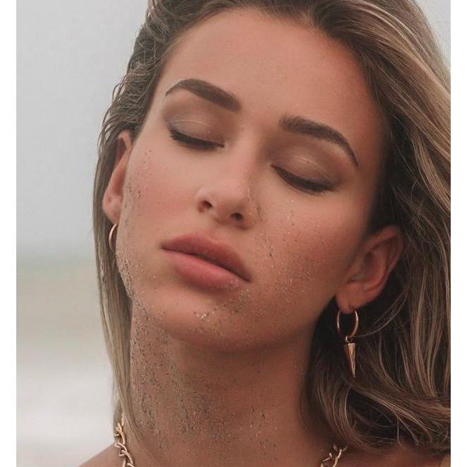 Aria Spike Hoops from KADOU Boutique
