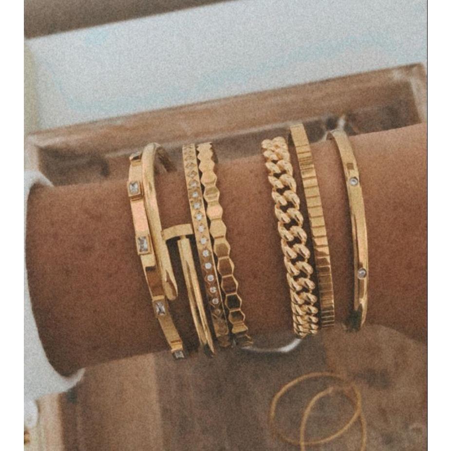 Axel Nail Bracelet from KADOU Boutique