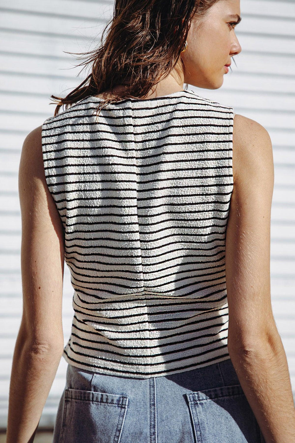 Pretty On Point Knit Vest from KADOU Boutique