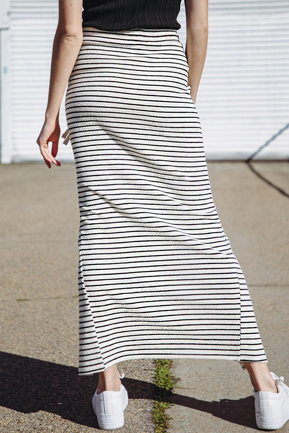 Pretty On Point Knit Skirt from KADOU Boutique