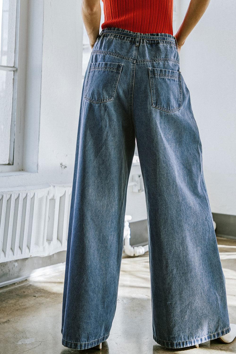 Everything Counts Denim Pants from KADOU Boutique