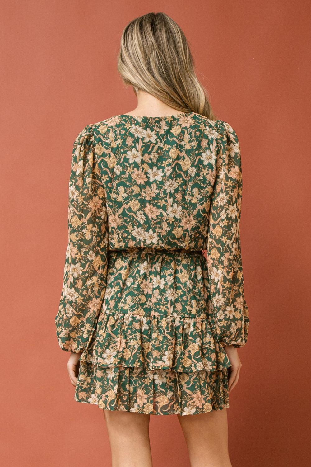 Care to Dance Woven Mini Dress from KADOU Boutique
