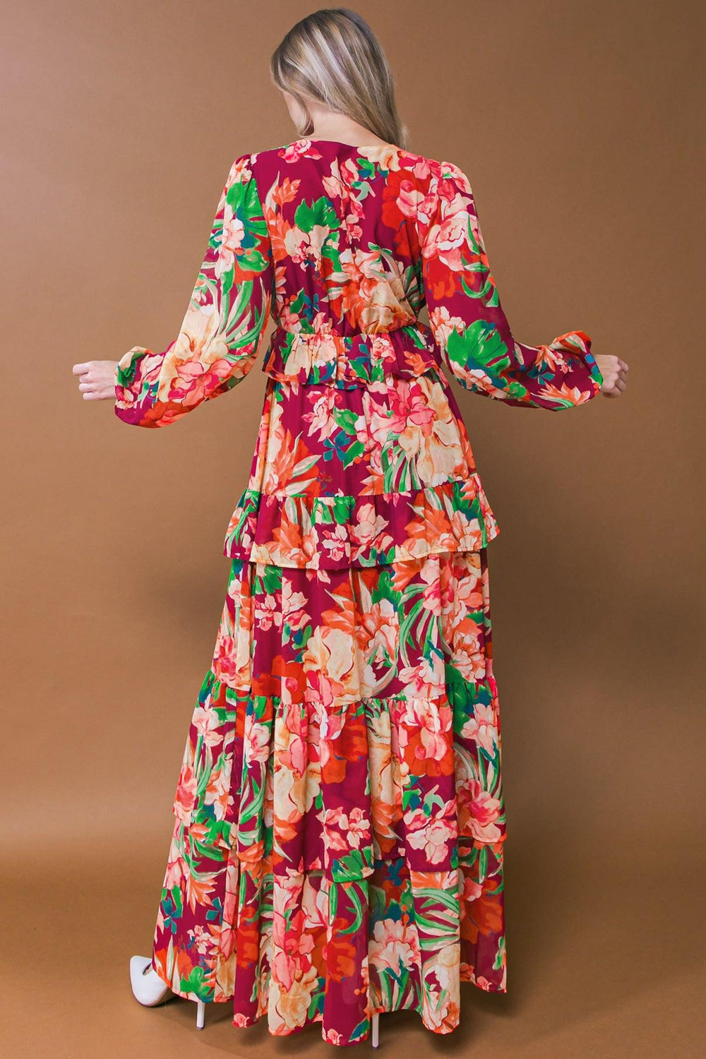 Leave You Speechless Woven Maxi Dress from KADOU Boutique