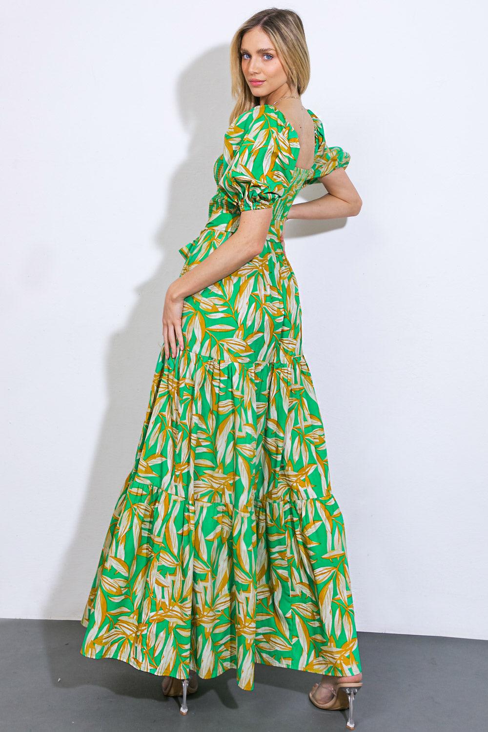 Never Ending Days Woven Maxi Dress from KADOU Boutique