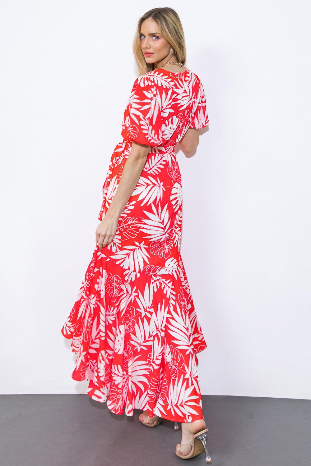 Crazy in Love Woven Midi Dress from KADOU Boutique