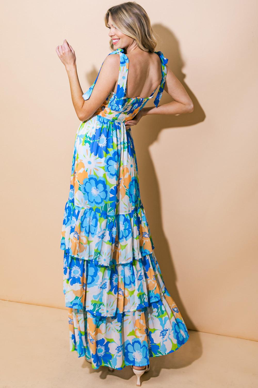 No Matter Where Woven Maxi Dress from KADOU Boutique