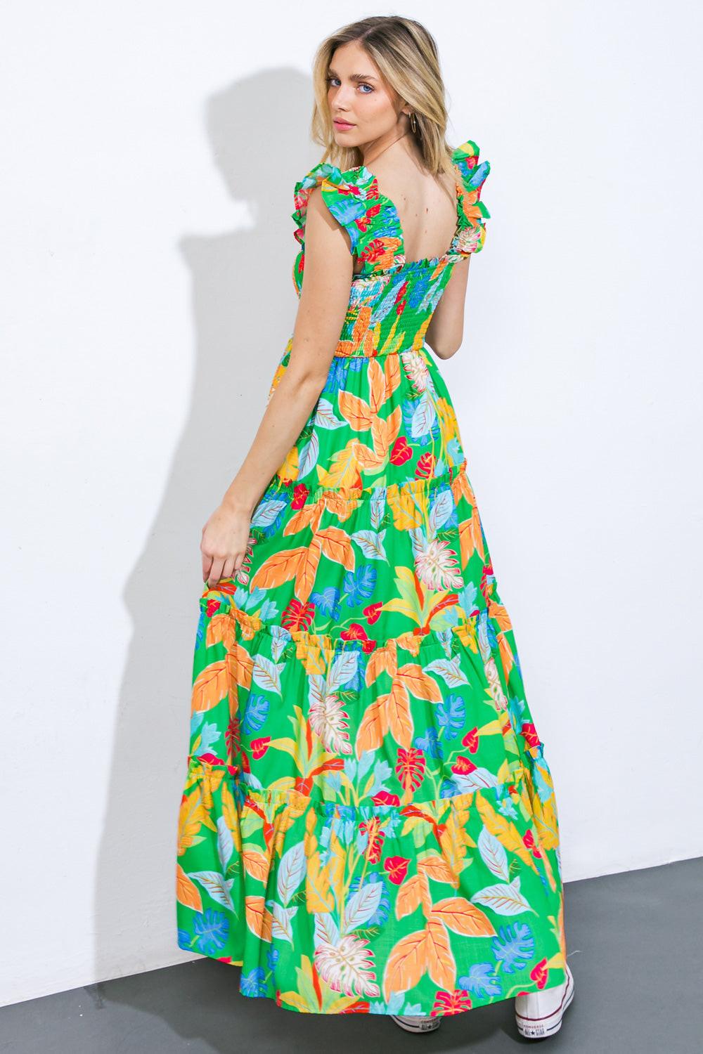 Beach Dates Woven Maxi Dress from KADOU Boutique