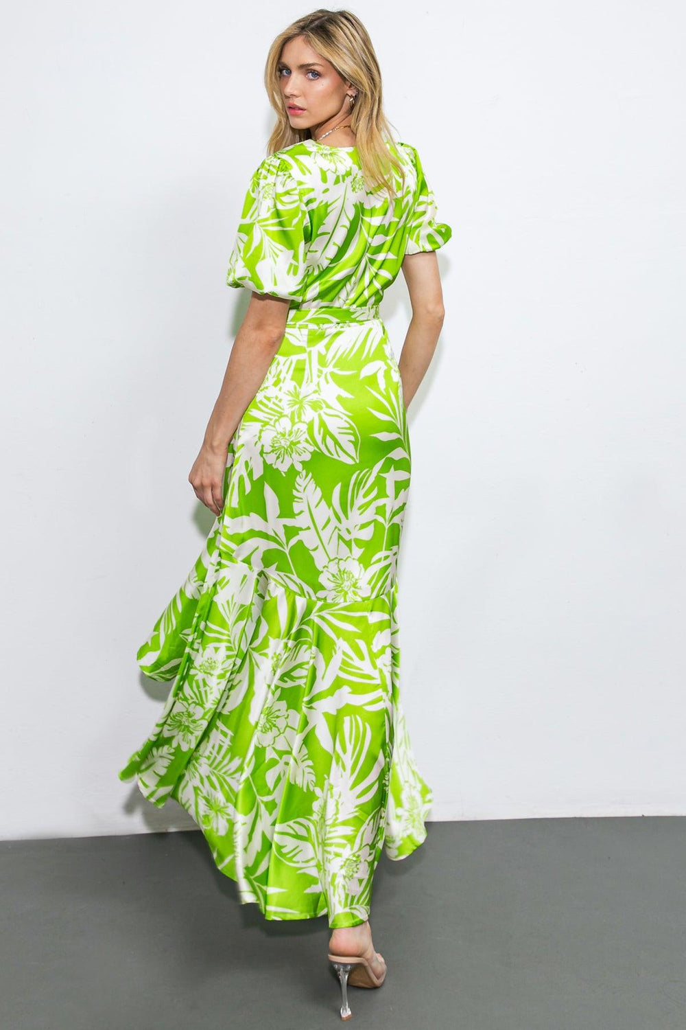 Only Tonight Woven Midi Dress from KADOU Boutique