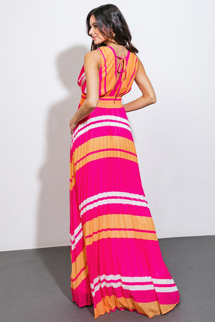 A Quick Trip Woven Maxi Dress from KADOU Boutique