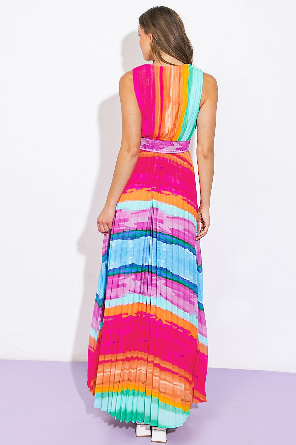 Shore Vacays Woven Maxi Dresss from KADOU Boutique