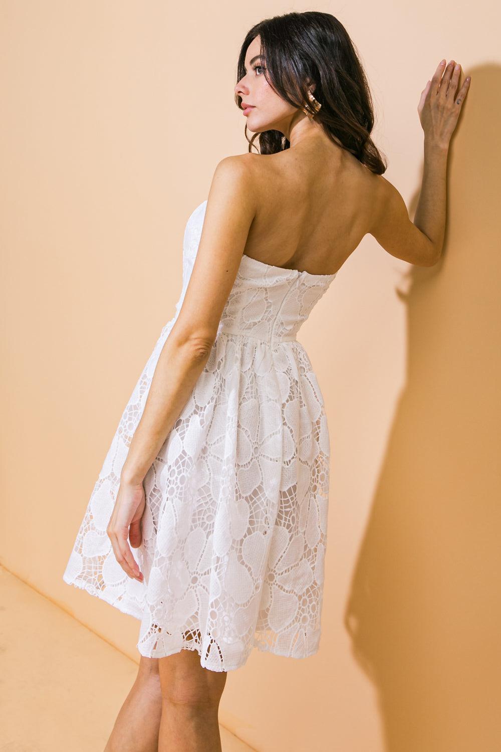 Heard About Us Woven Mini Dress from KADOU Boutique