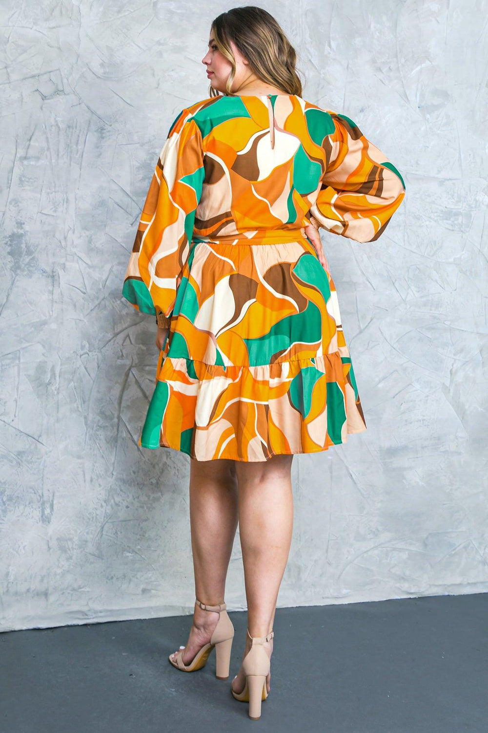 Feel Happiness Woven Mini Dress from KADOU Boutique