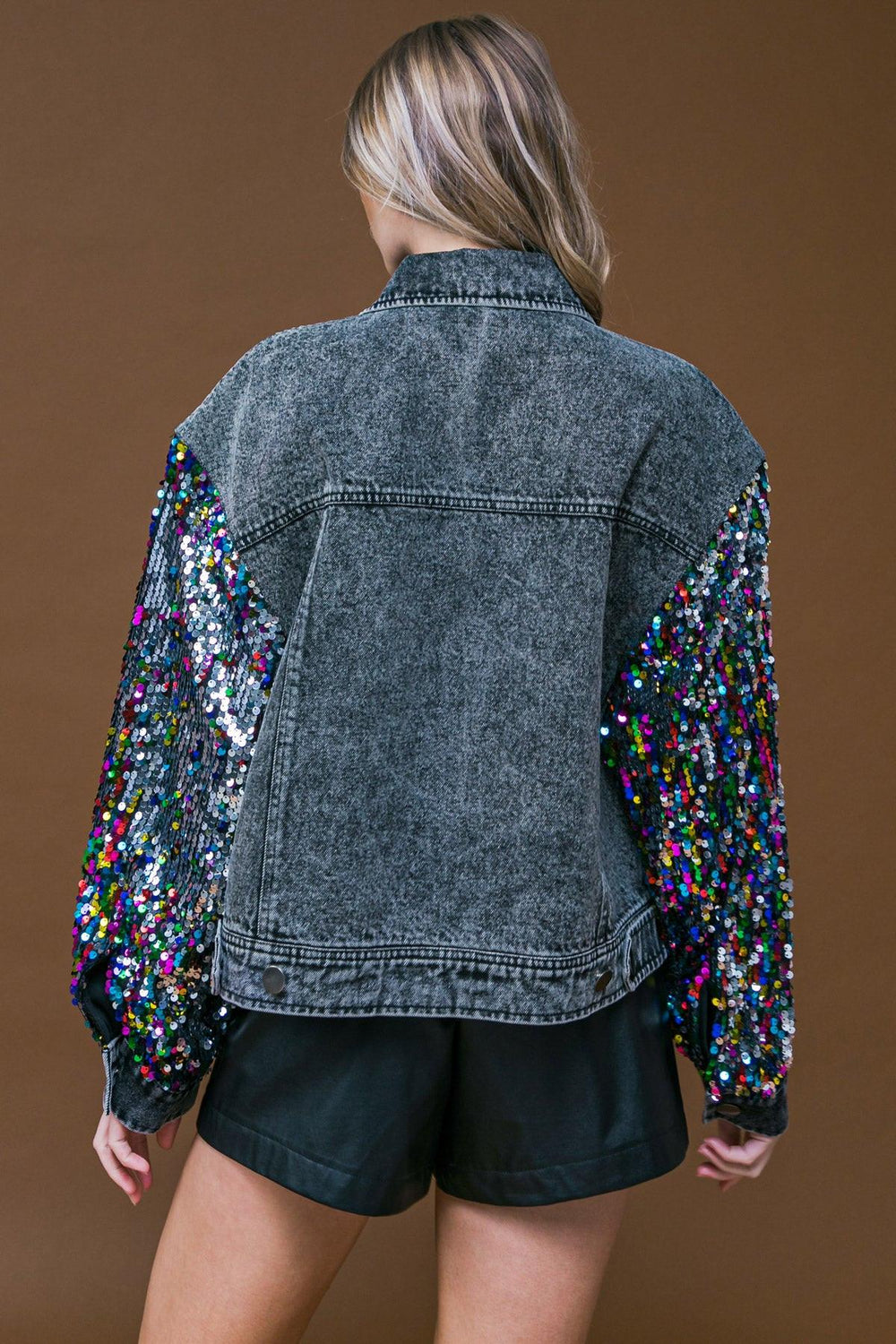 Going There Washed Denim Jacket from KADOU Boutique