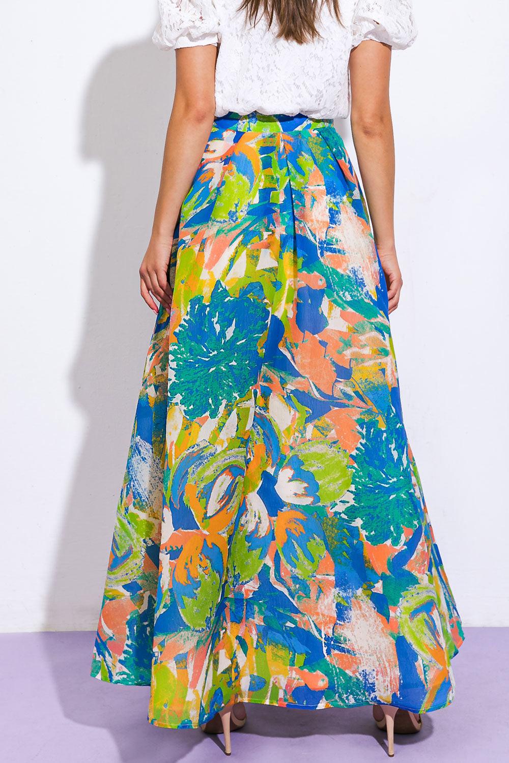 Coastal Chic Woven Maxi Skirt from KADOU Boutique