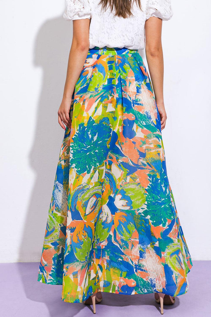 Coastal Chic Woven Maxi Skirt from KADOU Boutique