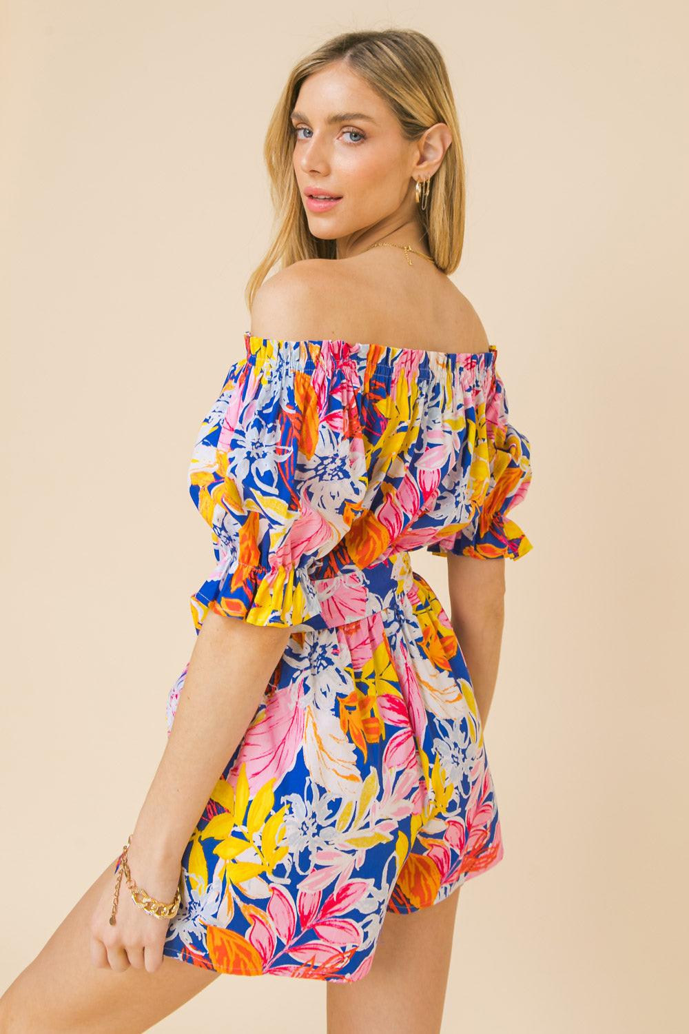 Admire You Blossom Romper from KADOU Boutique