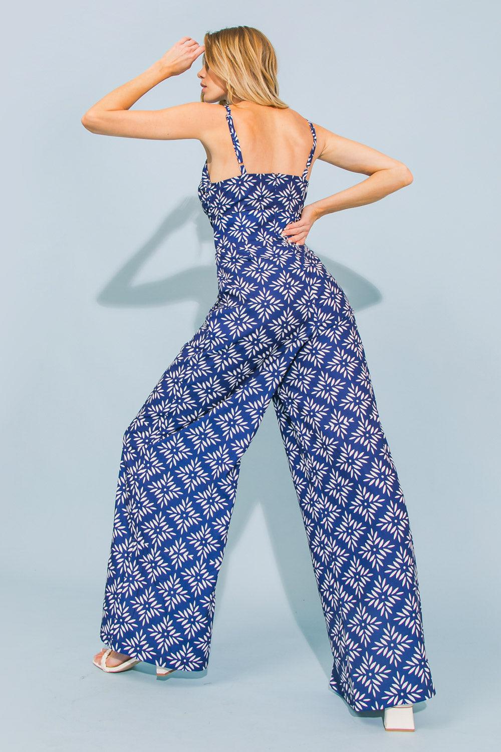 Send a Message Woven Jumpsuit from KADOU Boutique