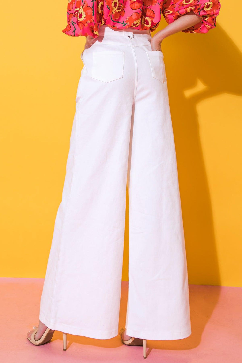 Just Say Yes Twill Pants from KADOU Boutique