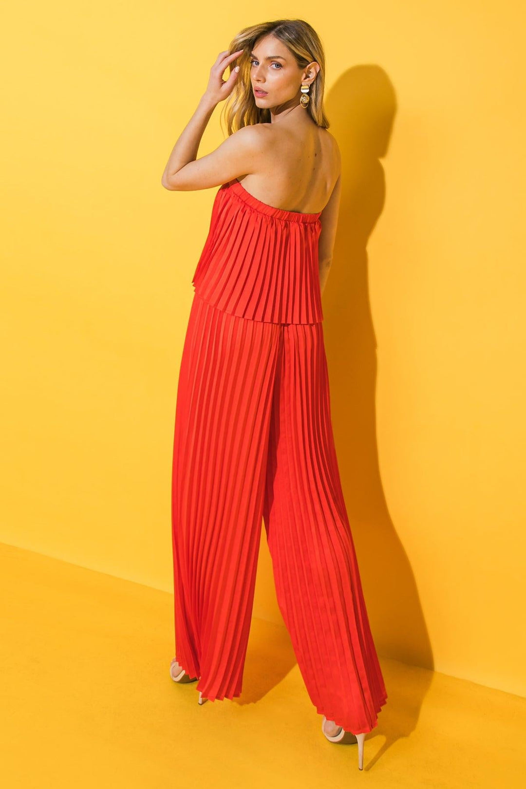 My Red Tomato Wide Leg Jumpsuit from KADOU Boutique