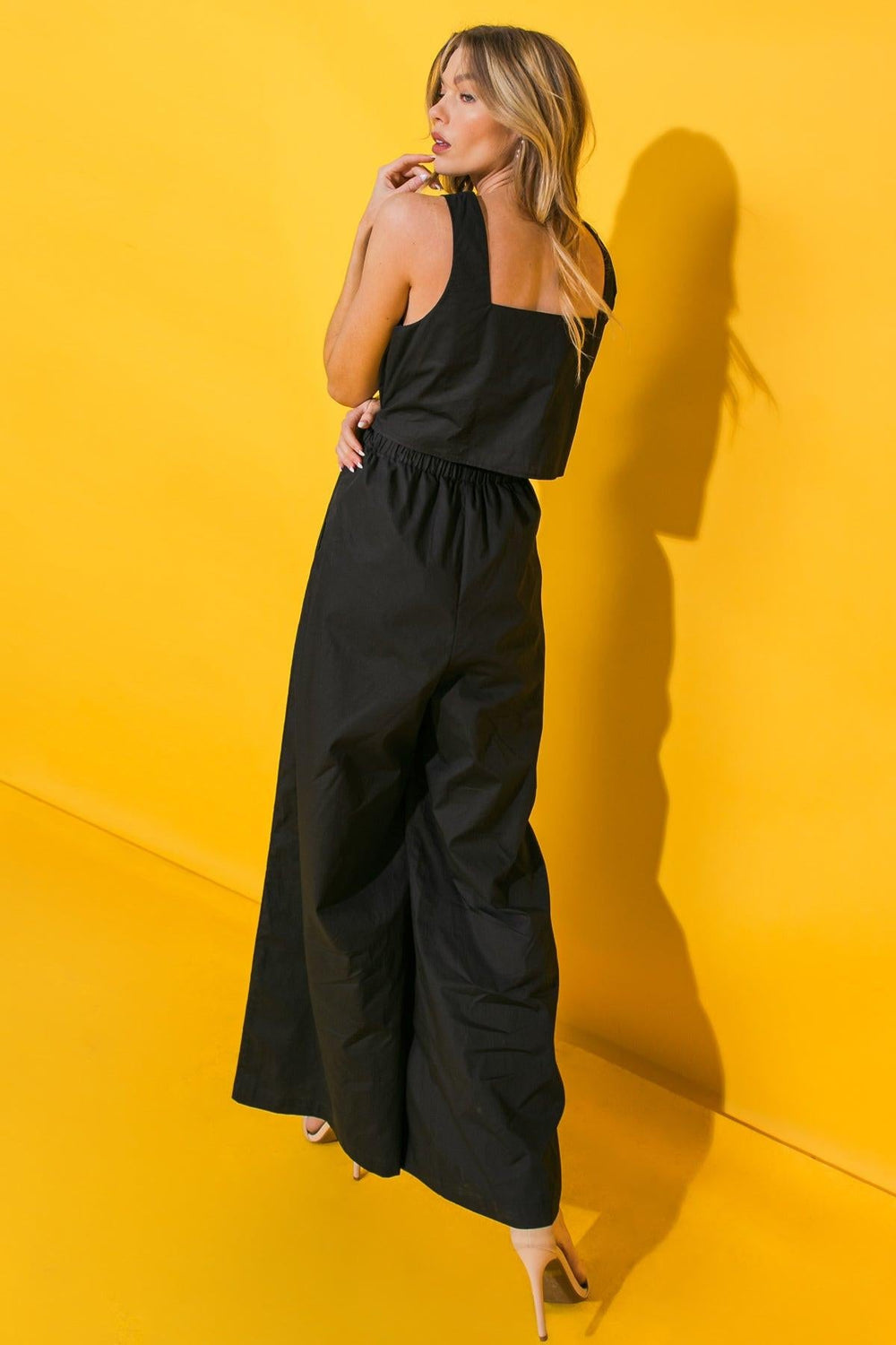 Life with You Poplin Jumpsuit from KADOU Boutique