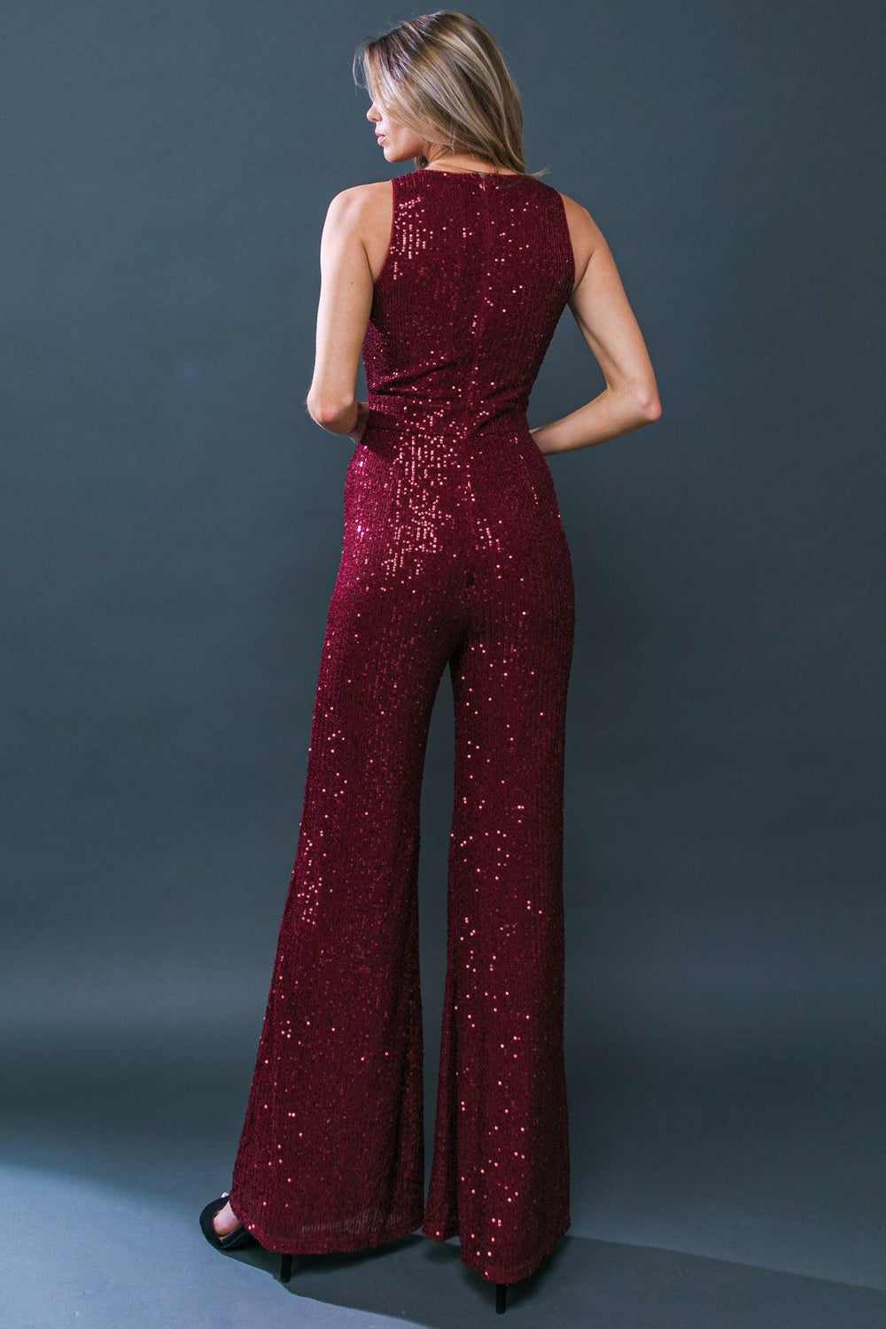 Divine Wanderings Sequin Jumpsuit from KADOU Boutique