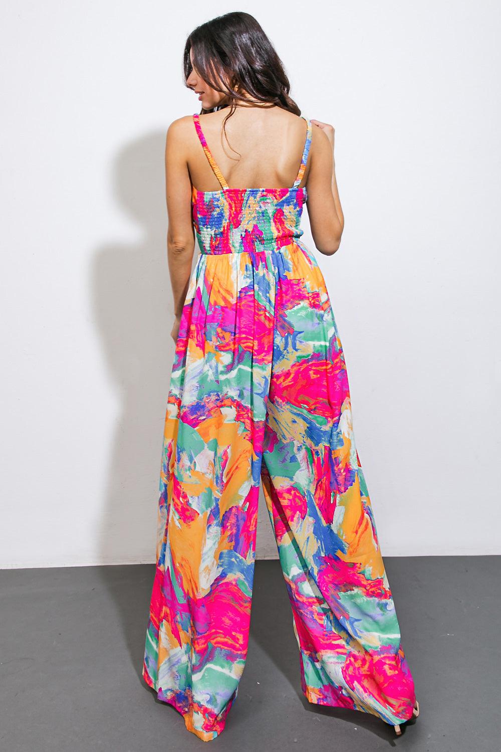 Wandering Around Woven Jumpsuit from KADOU Boutique