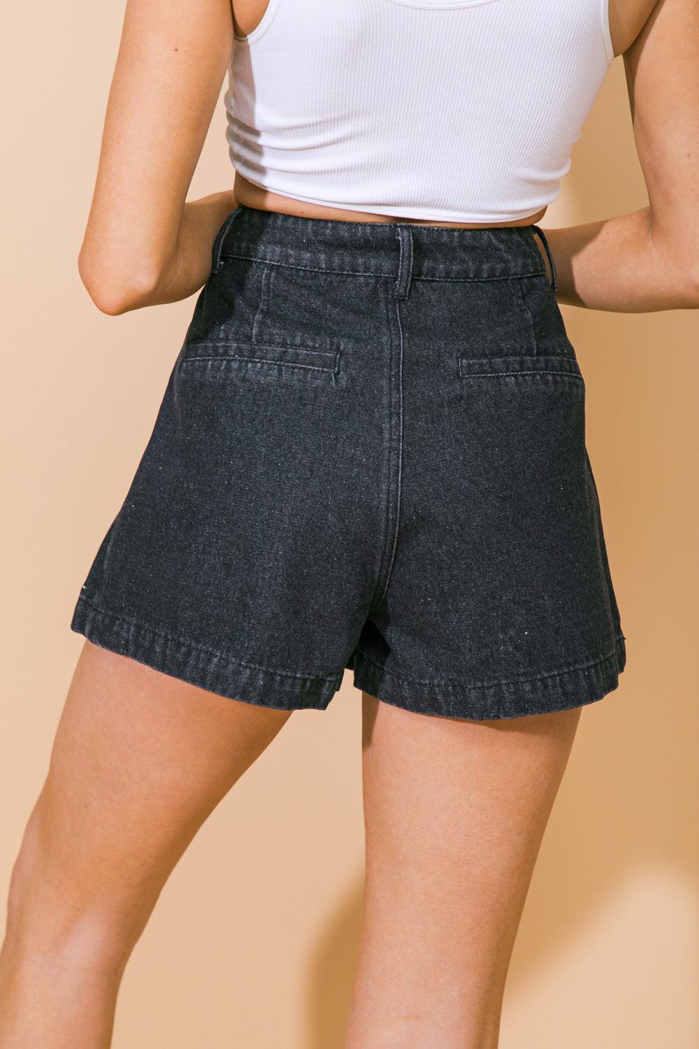 Diamond Girl Denim Skort from KADOU Boutique
