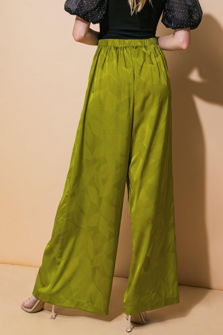 The Right Addition Wide Leg Woven Pants from KADOU Boutique