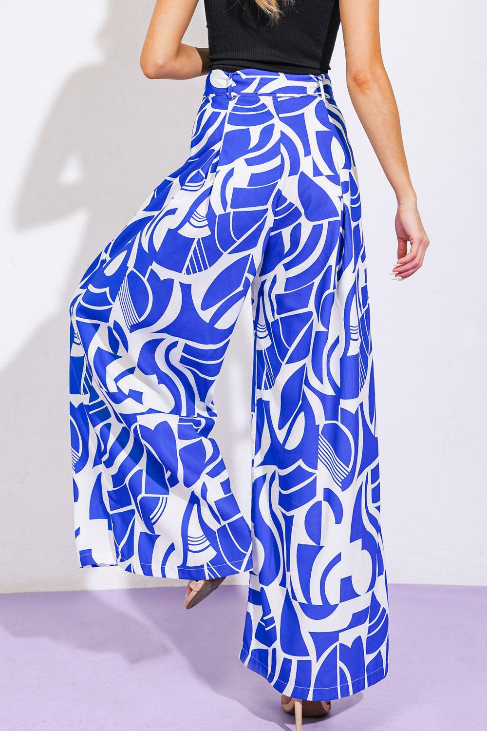 Coffee Chats Woven Pants from KADOU Boutique