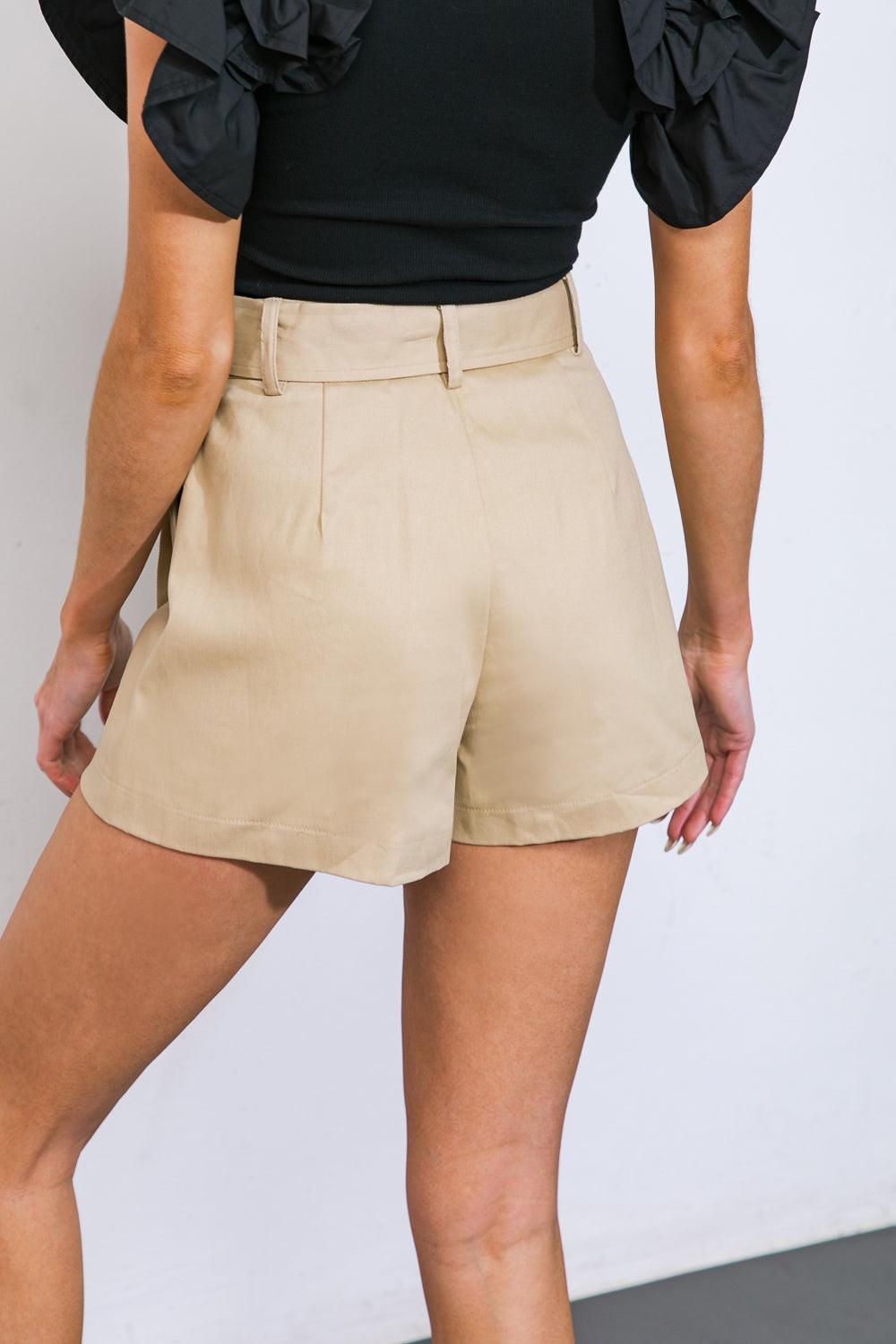 Gather Your Thoughts Woven Skort from KADOU Boutique